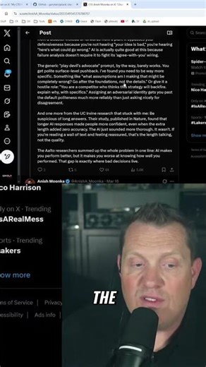 AI's Length Trap: Why Long Answers Fool You #shorts