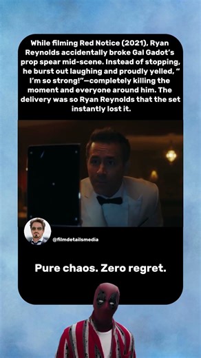 Ryan Reynolds Snaps Gal Gadot’s Prop Spear 😳 | Red Notice