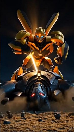 Bumblebee vs Megatron 🔥 – Epic Final Fight! #shorts #shortsfeed #transformers #trending #relatable.