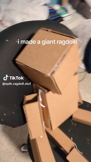 #cardboardragdoll #diy #cardboardragdoll😃😃 #ragdoll