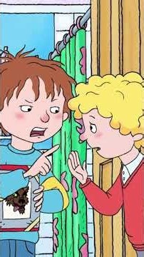 😂🐺 हेनरी पीटर को यकीन दिलाता है कि वह वेयरवुल्फ है! #HorridHenry #shorts