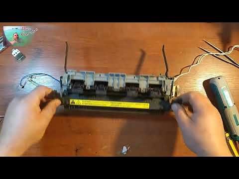 On the Canon i-SENSYS MF4010 printer problem with thermo film and lower roller. How to fix MF4010.