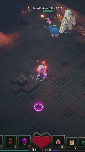 BEST TANK ARMOR [Minecraft Dungeons] #shorts