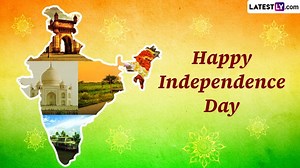 Happy Independence Day 2023 Images & HD Wallpapers for Free Download Online: Celebrate 77th Independence Day of India With Tiranga Photos, Greetings and Quotes | 🙏🏻 LatestLY