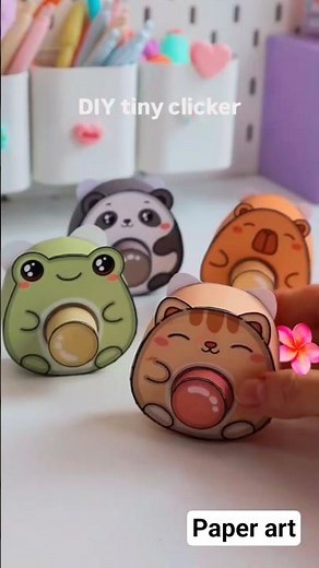 cute paper clicker☺️ for kids #shorts #trendingshorts