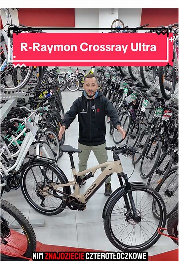 Rower R-Raymon Crossray Ultra z silnikiem Yamaha PW-X3