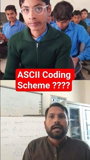 ASCII Coding Scheme #numbersystem #coding #numbersystem