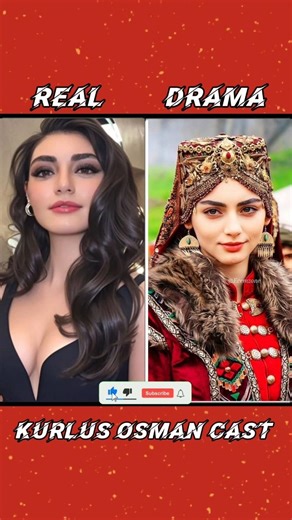 Kurlus Osman Cast in Real Life 😍😱 #kurulusosman #shorts