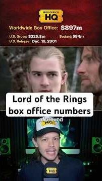 Here are the ‘Lord of the Rings’ trilogy box office numbers!