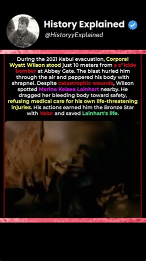 10 METERS FROM THE KABUL BOMB: THE MARINE WHO REFUSED TREATMENT TO SAVE A COMRADE