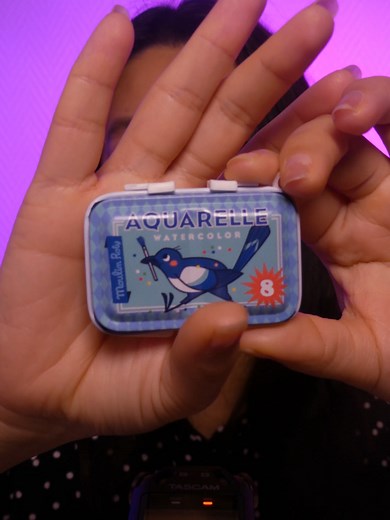 Retour et Test de Palette d'Aquarelle ASMR