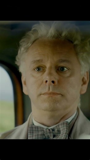 Aziraphale enjoying the Bentley! DAY 84 #goodomens #tv #clips #popular #funny #humor #shorts