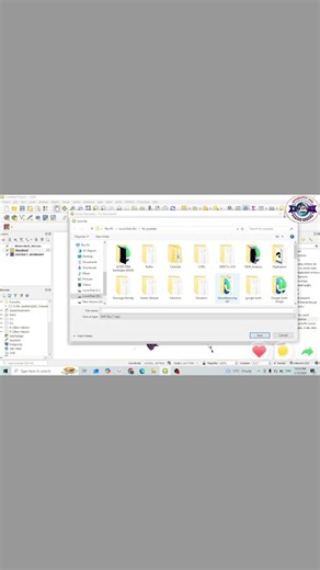 Fix Geometries in QGIS |Fix Geometry Error| #shorts