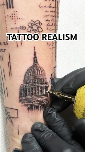 “Realism Tattoo Practice | Hyper Realistic Tattoo #Shorts”