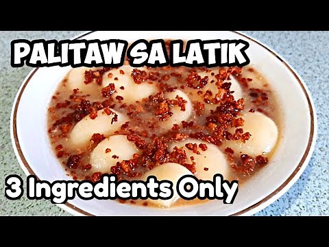 Palitaw sa Latik | How to make Palitaw sa Latik | Filipino Recipe | Affordable Recipe | Homemade
