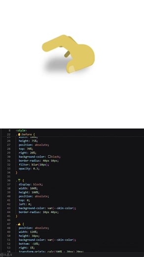Emoji Se Animation? 😱 Pure CSS Magic#css #animation #frontend #webdesign #viralvideo #shorts