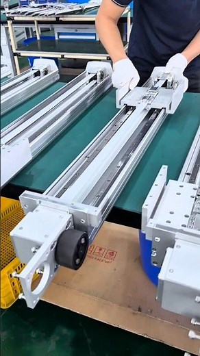 mounting belt driven linear motion modules #linearactuator #linearguide #linearslide #automation