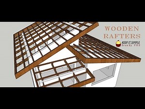 Wooden Rafter Truss