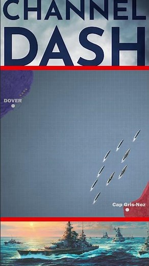 German Battleships Brave British Coastal Guns – The Channel Dash (1942)