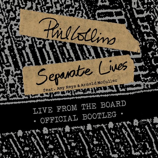 "Separate Lives (Live)" featuring Amy Keys and Arnold McCuller is now available on digital platforms for the first time! This version of Phil's #1 hit single from the "White Nights" soundtrack is part of the "Live From The Board: Official Bootleg" EP, four soundboard recordings taken from the 1994 Both Sides Tour. Listen: lnkfi.re/SeparateLivesLFTB | Phil Collins