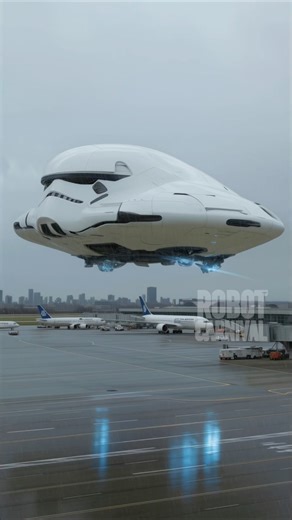 You Won't Believe What Just Landed at Heathrow Airport #fantasy #scifi #starwars