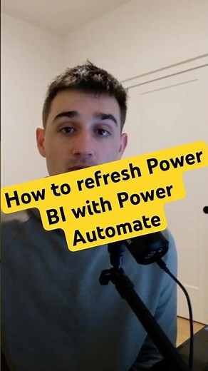 How to use Power Automate to refresh Power BI