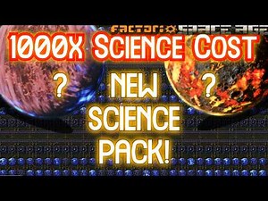 FINALLY a New Science Pack! // 1000x Science Cost ep. 24