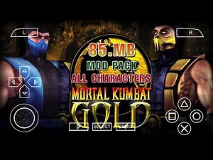 MORTAL KOMBAT 4 GOLD PPSSPP Android Offline Mod Mortal Kombat Unchained | Gameplay