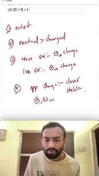 JEE Main PYQ | Resonance Structure Stability | Chemistry Shorts