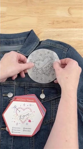 Embroider a Jean Jacket Easily