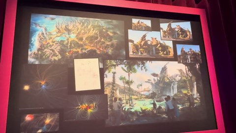Avatar Land Models for Disney California Adventure at D23 2024