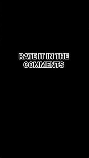 go rates it on the comments 😁😇