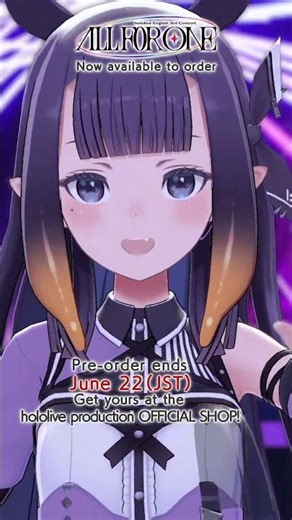 Relive ‪@NinomaeInanis‬ ’s live performance✨ All for One Blu-ray Out Now! #holoEN