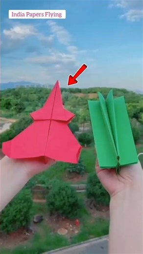 viral paper airplane 😱 , how to make a paper jet Plane Tutorial #shorts #paper