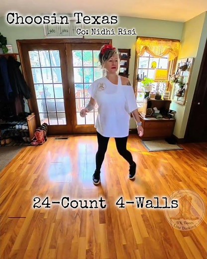 Choosin’ Texas Line Dance 🔥 24 Count Beginner Demo | Ella Langley | 4 Wall Country Dance