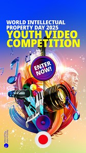 Open for entries: World Intellectual Property Day 2025 Youth Video Competition 🎥 In a short video, show us how intellectual property rights support music creators, as well as innovation and creativity in the world of music. Enter by March 16: https://ow.ly/48c850UKQr6 | World Intellectual Property Organization