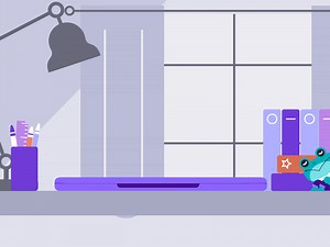 Animation frog mascot