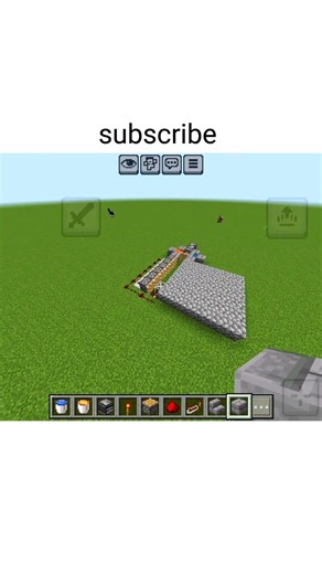 Minecraft cobblestone generator 🪨 || gameplay tutorial#shorts #minecraftbuilding