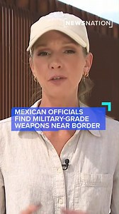 17K views · 102 reactions | Border Patrol agents in the Tucson sector of Arizona were alerted to the discovery of military-grade weapons on the other side of the border by Mexican officials. More: https://trib.al/BZ1yTi1 | NewsNation | Facebook