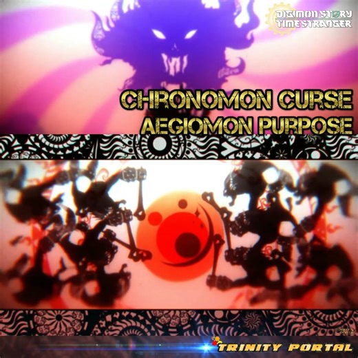 5.4K views · 68 reactions | Digimon Story Time Stranger - Chronomon Curse & Aegiomon Purpose After saving plutomon from the brink of death, all the answer towards the titan invasion and chronomon intention is clear. Aegiomon purpose in all this series of event. So will Aegiomon will become a true Olympus XII leader or puppet of Chronomon? #DigimonStoryTimeStranger #TimeStranger #digimon | Trinity Portal | Facebook
