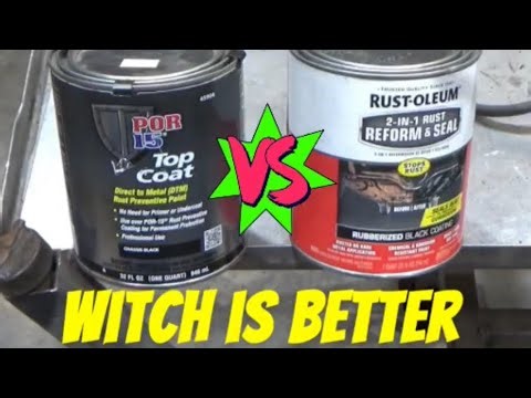 Por 15 vs Rust-Oleum