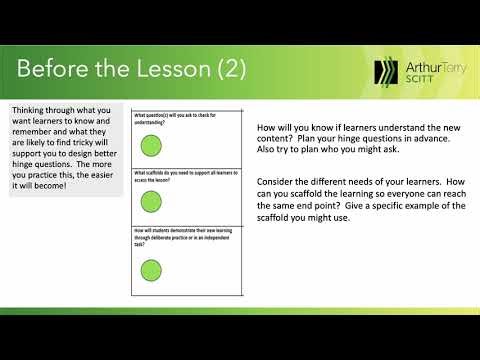 Lesson Preparation using AimTLP