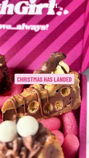 DoughGirls Christmas range has officially landed! 💕 #doughgirl #cookiesoftiktok #christmas2025 #sweettreat #cookiepie