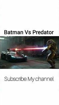 Batman vs Predator | Gotham Rooftop Hunt 🔥 Brutal Night Fight (AI Cinematic) #neogotham #gotham #neo