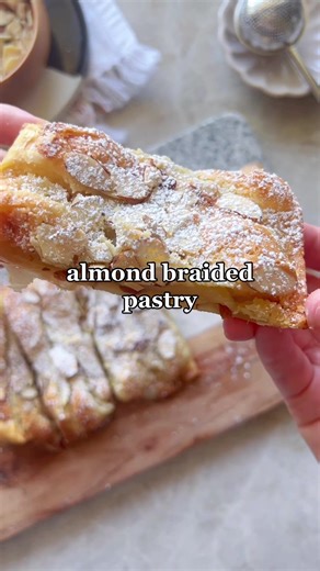 Delicious Almond Braided Pastry Recipe
