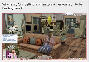 Latest The Sims 4 update lets you date your own family members