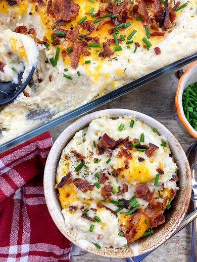 Loaded Mashed Potatoes