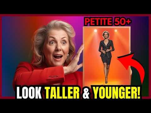 PETITE Women OVER 50 7 STYLE SECRETS Stylists DON’T TELL YOU LOOK Taller & YOUNGER!