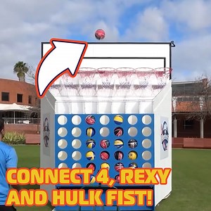 Sharp Shooters: Giant, Basketball Connect 4 | How Ridiculous