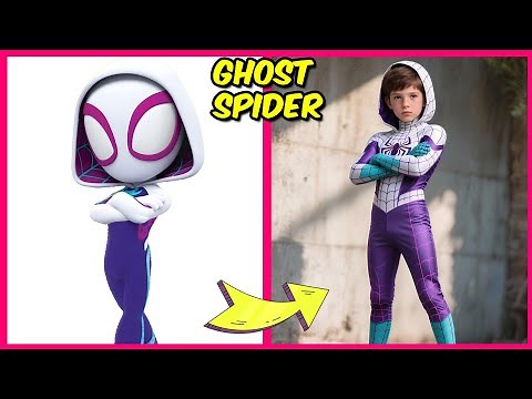 🕸️Marvel's Spidey Characters With Gender Swaps + Their Favorites Things! 🕷️🦸🏾‍♂️🔴| Spidey, Hulk